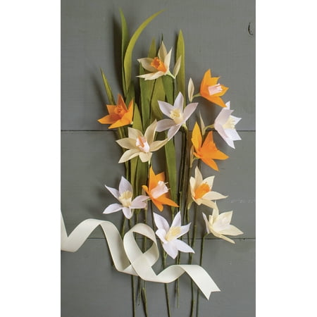 Crepe Paper Flower Kit -Daffodil