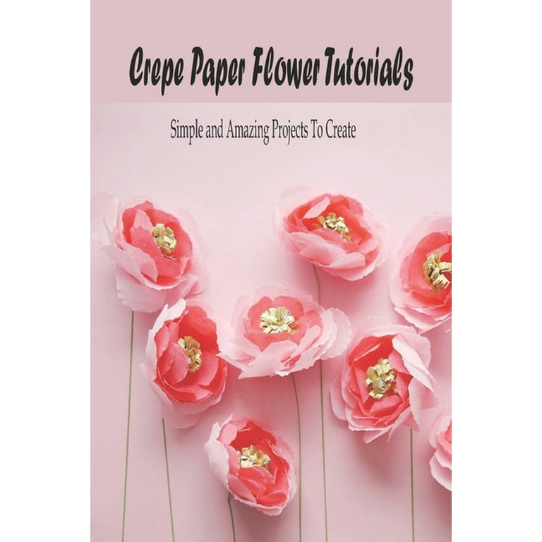 LoveInfinity Crepe Paper Sheets for DIY Flower Making and Wrapping