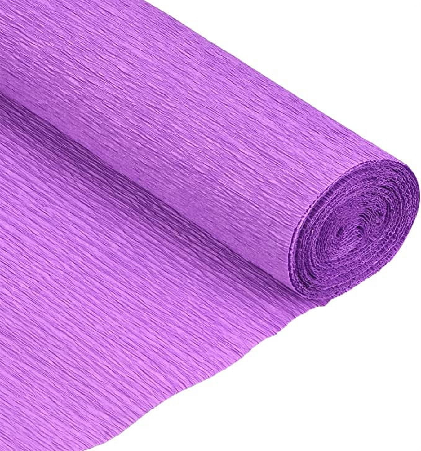 Crepe Paper Roll, 7.5ft Long 20 Inch Wide, for Wedding Ceremony Various