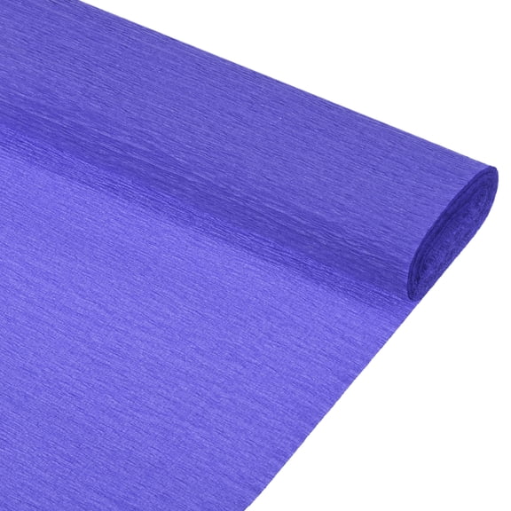 Crepe Paper Roll 7.5ft Long 20 Inch Wide for Wedding Decoration,Light Blue Purple 2pcs