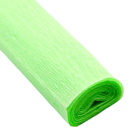 Crepe Paper Roll 8.2ft Long 10" Wide for Wedding Ceremony Various Large Festivals Decoration,Grass green