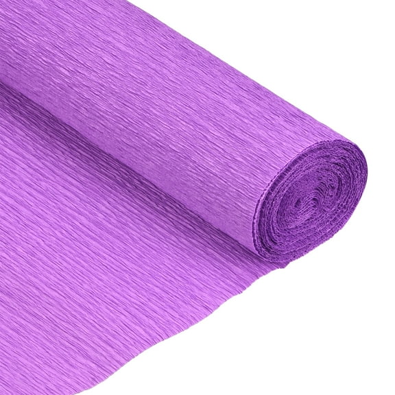 Crepe Paper Roll Crepe Paper Decoration 5 ft Long 20 Inch Wide, Light Purple Pack of 2