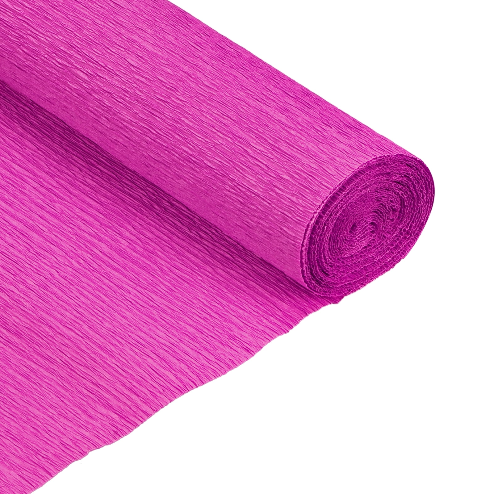 CREPE PAPER ROLL FUCHSIA 20 METERS - SCHOOL SUPPLIES - ARTS