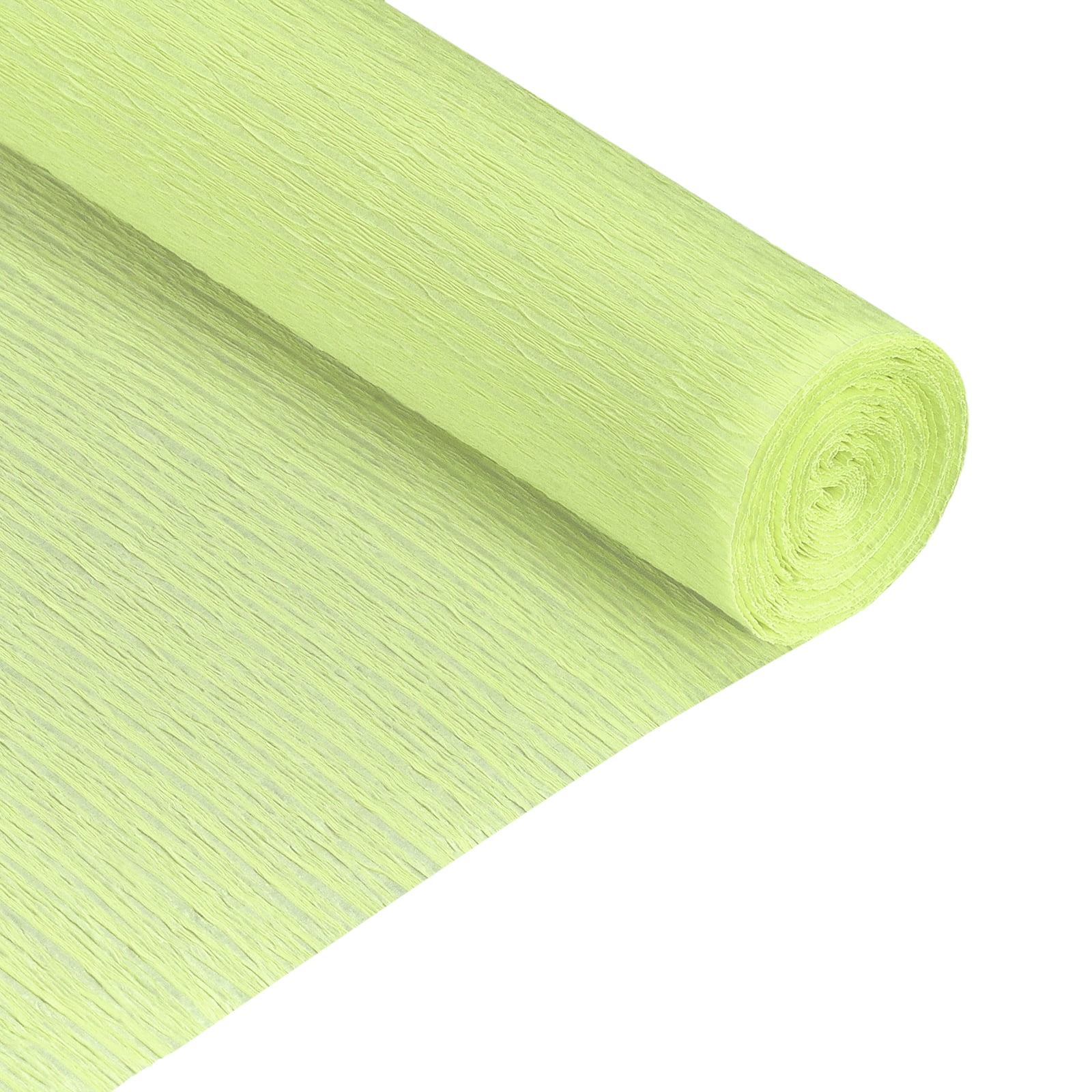 Creativity Street Crepe Paper, Green, 20 In. x 7.5 Ft., 12 Sheets at