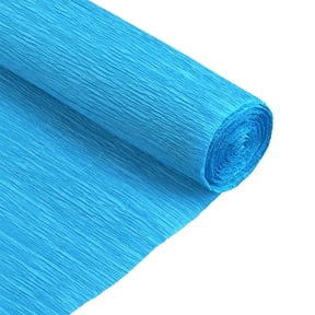 Crepe Paper Rolls DIY Decor 7.5ft Long 20 Inch Wide, Blue Purple Pack of 2