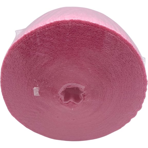 Crepe Paper Streamer Compatible with Birthday and Wedding Parties-Pink