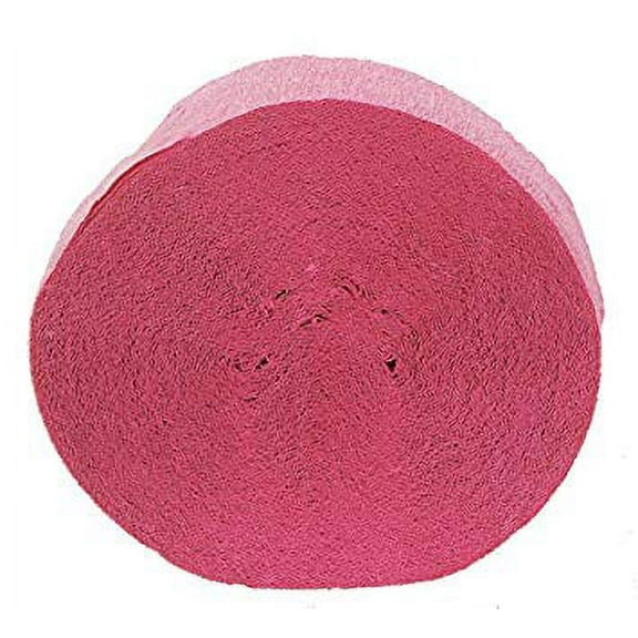 Crepe Paper Streamer - Fuchsia - 81 feet