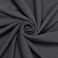 thumbnail image 1 of Crepe Scuba Knit Polyester Spandex Stretch 60 Inch Fabric By The Yard - Charcoal, 1 of 1