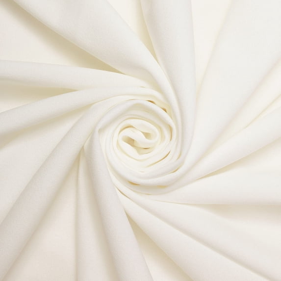 Tessuto Elasticizzato Scuba In Crepe Spandex &ndash; Poliestere Light, Venduto Al Metro, Larghezza 46-59"