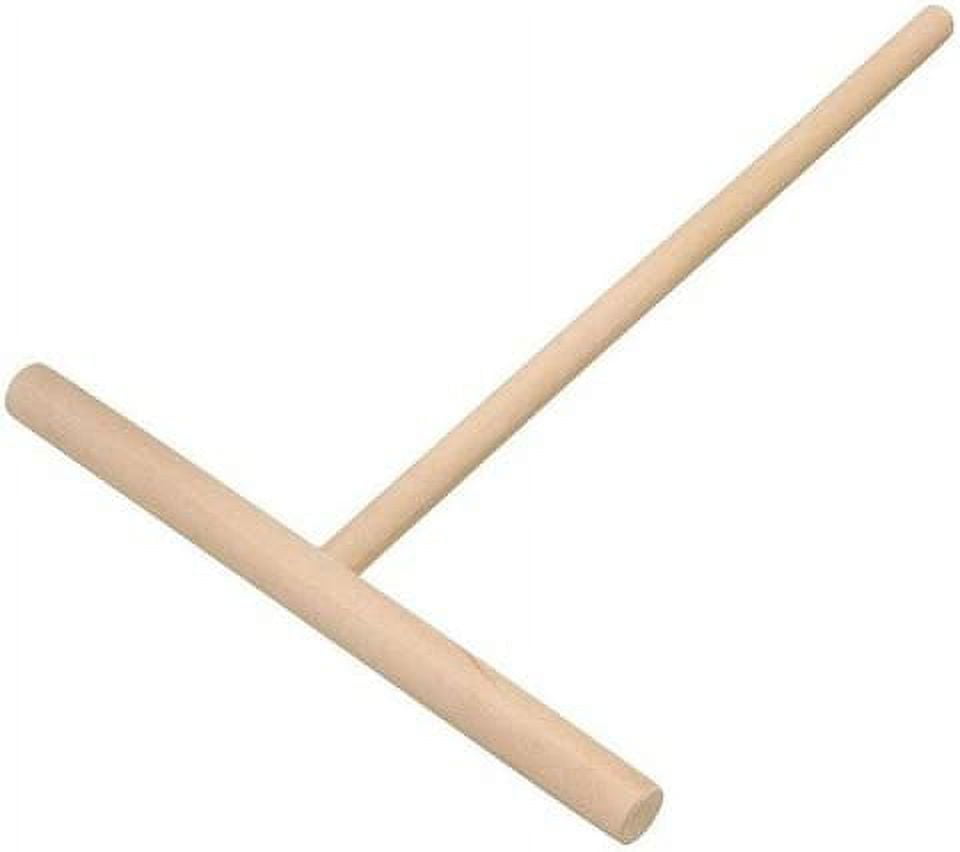 Crepe Spreader 1 Pieces 6.1 Inches x 4.7 Inches Natural Wooden T-Shaped Tool for Crepes Wooden Crepe Maker Pancake Maker Tool - Walmart.com