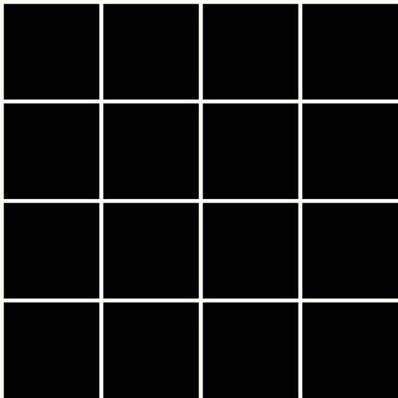 Crepe Techno Printed Grid, Knit Fabric, Stretch Crepe, Grid (BLACK/IVORY, ByYard)