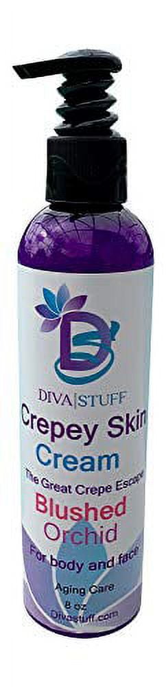 Crepey Skin Body & Face Cream With Hyaluronic Acid, Alpha Hydroxy & More (blushed orchid scent)
