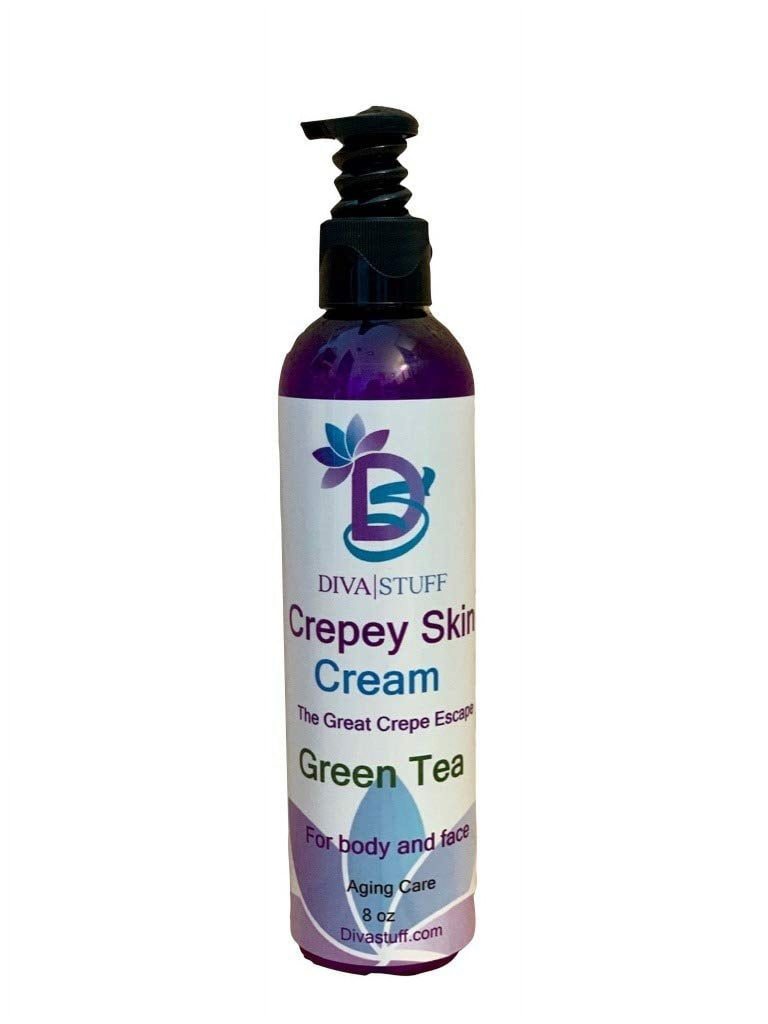 Crepey Skin Body & Face Cream With Hyaluronic Acid, Alpha Hydroxy and