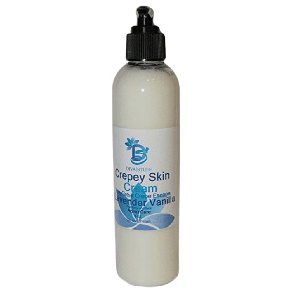 Crepey Skin Body & Face Cream for Dry Skin by Diva Stuff