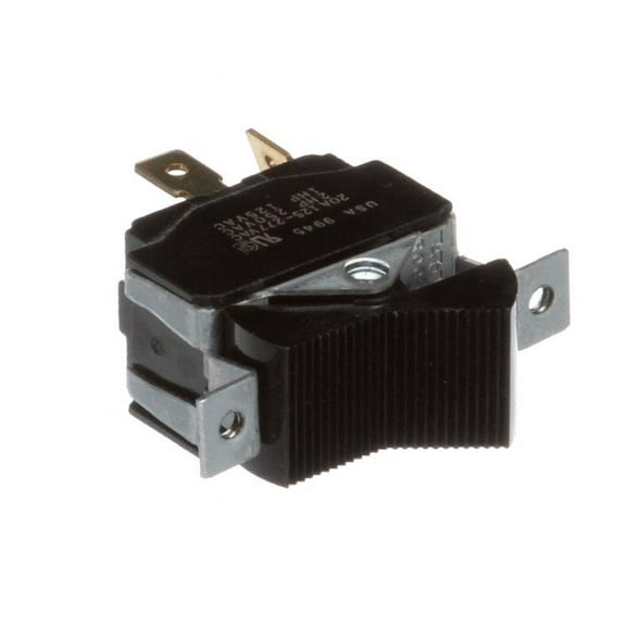 Cres Cor 0808-075 Double Pole Single Throw Rocker Switch, 20A to 277V