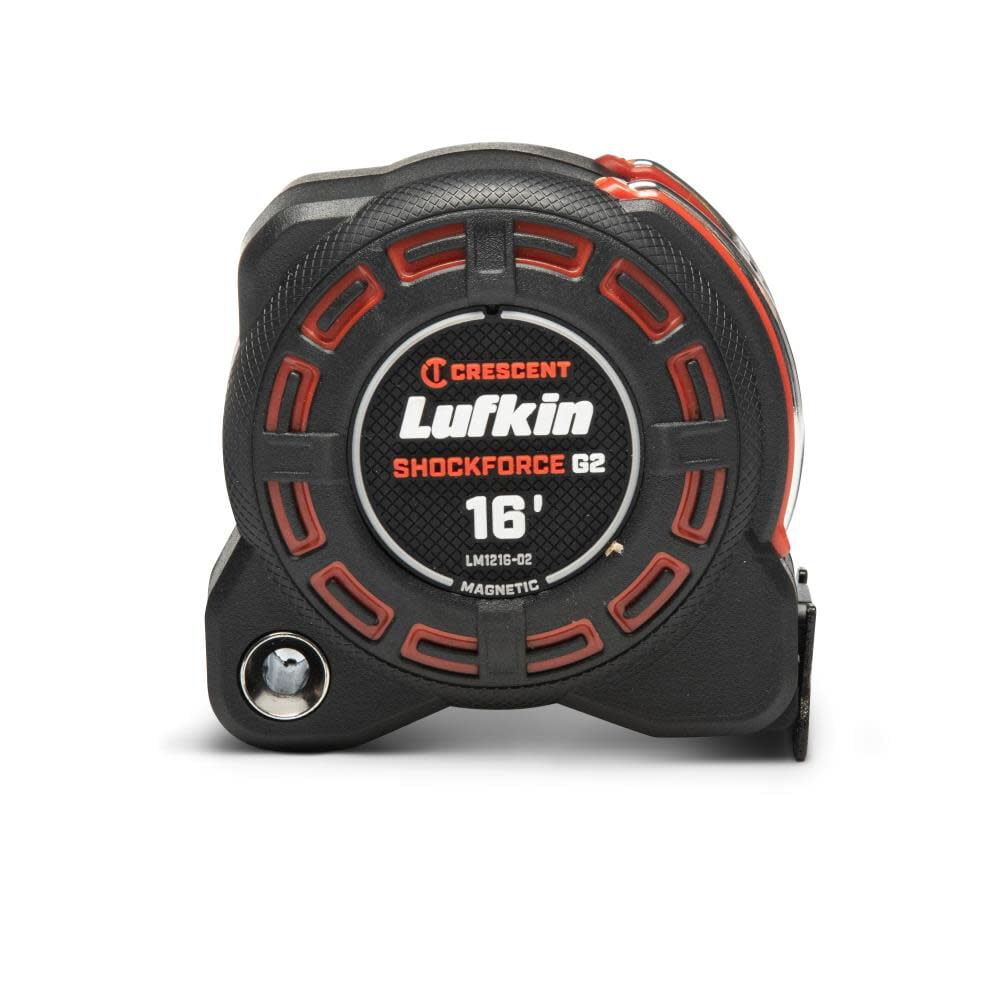 Crescent 1-1/4" X 16' Shockforce G2 Magnetic Tape Measure