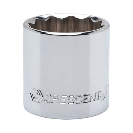 Crescent 1-11/16 in. x 3/4 in. drive SAE 12 Point Standard Socket 1 pc.