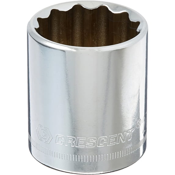 Crescent CDS87N SOCKET,1/2" DRIVE,27MM,12PT