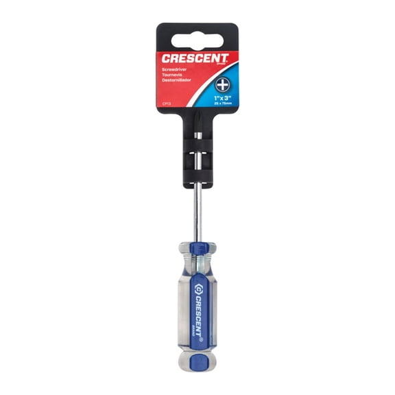 Crescent #1 X 3 in. L Phillips Screwdriver 1 pc