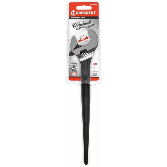 Crescent 10" Adjustable Black Oxide Construction Wrench - AT210SPUD