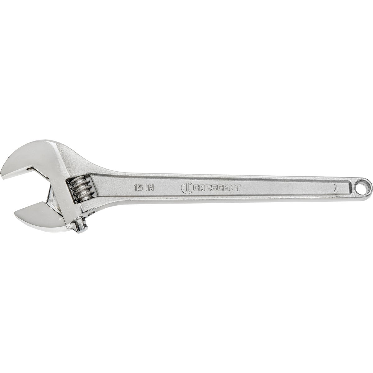 Crescent 15" Adjustable Tapered Handle Wrench - Carded - AC215VS — Heavy-Duty Construction, Professional Use
