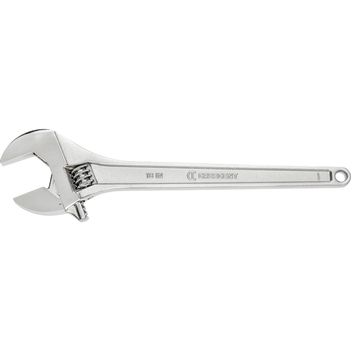 Crescent 18" Adjustable Tapered Handle Wrench - Carded - AC218VS — Heavy-Duty Construction, Professional Use