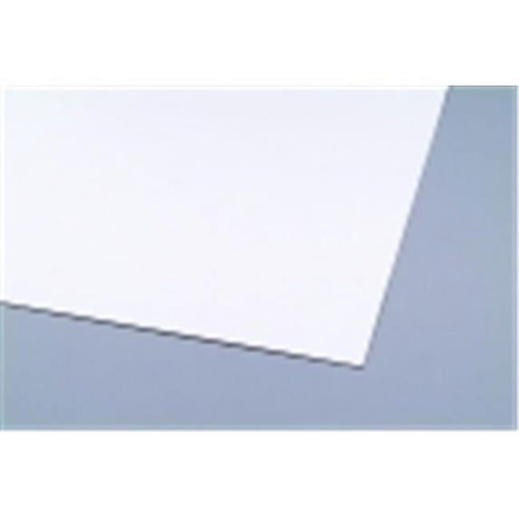 Crescent 22 x 28 in. Non-Bleeding Art Poster Board, 14-Ply Thickness, Satin White, Pack - 10