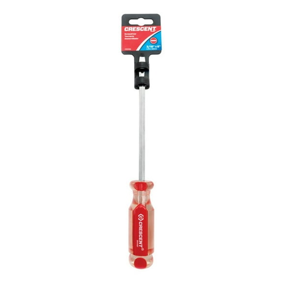 Crescent 3/16 in. X 6 in. L Slotted Screwdriver 1 pc