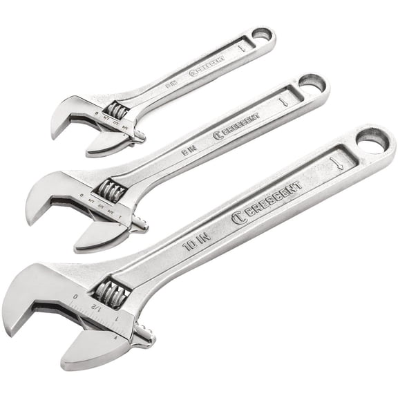 Crescent 3 Pcs. Adjustable Wrench Set - Single Pack