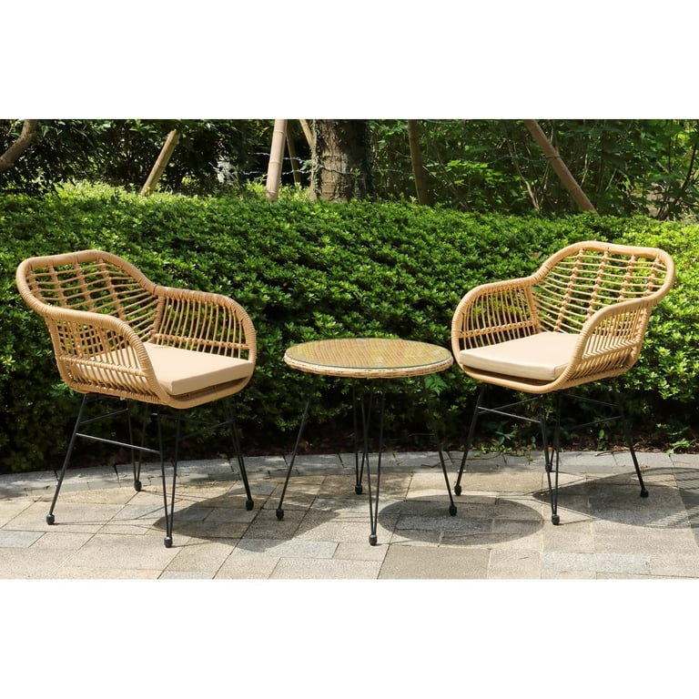 Crescent rocker patio 3 on sale piece set
