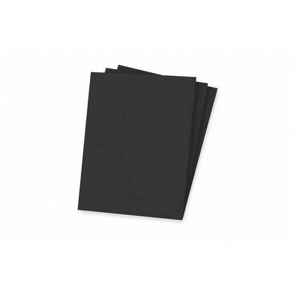 Crescent Creative Art and Presentation Boards, Black Mounting Board, 8" X 10", 40 Sheets
