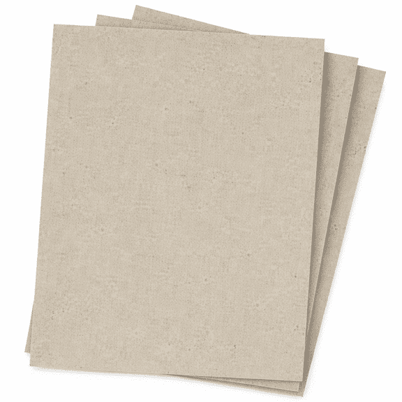 Crescent Creative Recycled Mounting Chipboard for Crafts, Rigid, Portable, Great for Plein Air, Multi-Media, 8" X 10", 40 Sheets