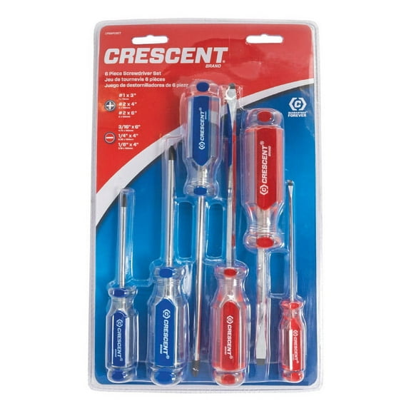 Crescent Assorted Screwdriver 6 pc.