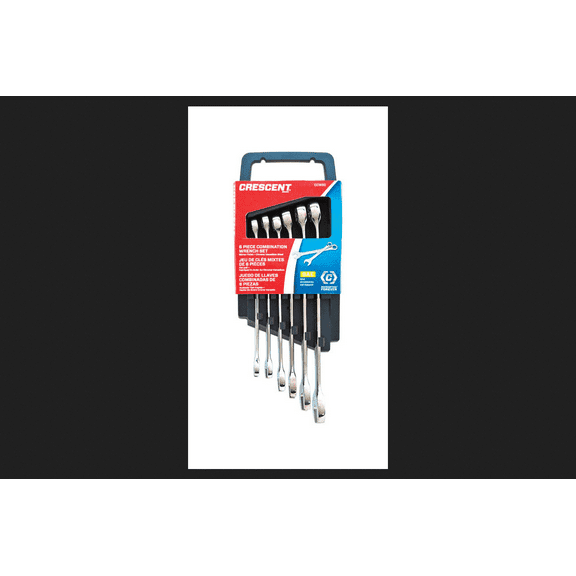 Crescent Assorted x 10.8 in. L 12 Point SAE Wrench Set 6 pk
