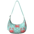 thumbnail image 1 of Crescent Bag for Commuter Office Workers Nylon Cross Body Hobo Bag with Adjustable Strap, 1 of 5