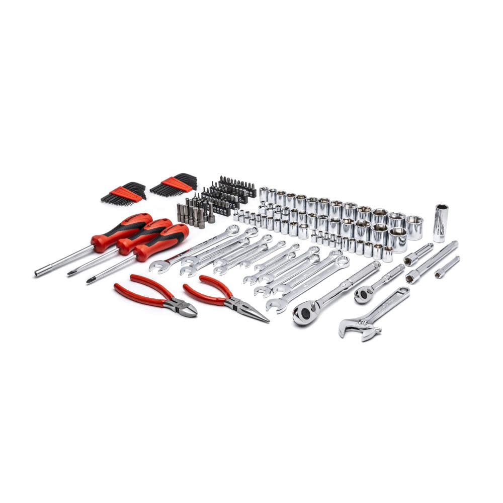 Crescent-CTK150 150 Pc. 1/4in. and 3/8in. Drive 6 Point SAE/Metric Professional Tool Set Sansujyuku sansujyuku.com