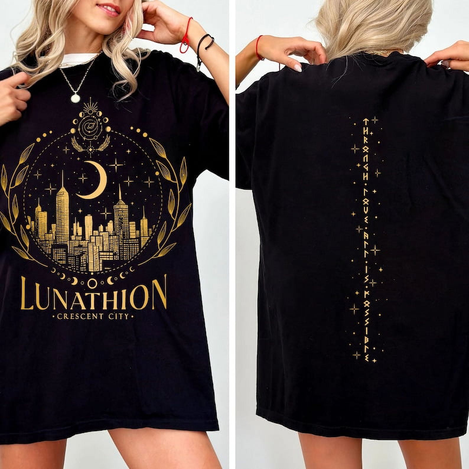 Crescent City Lunathion Shirt, Bryce Tattoo Shirt, Bryce Quinlan Merch
