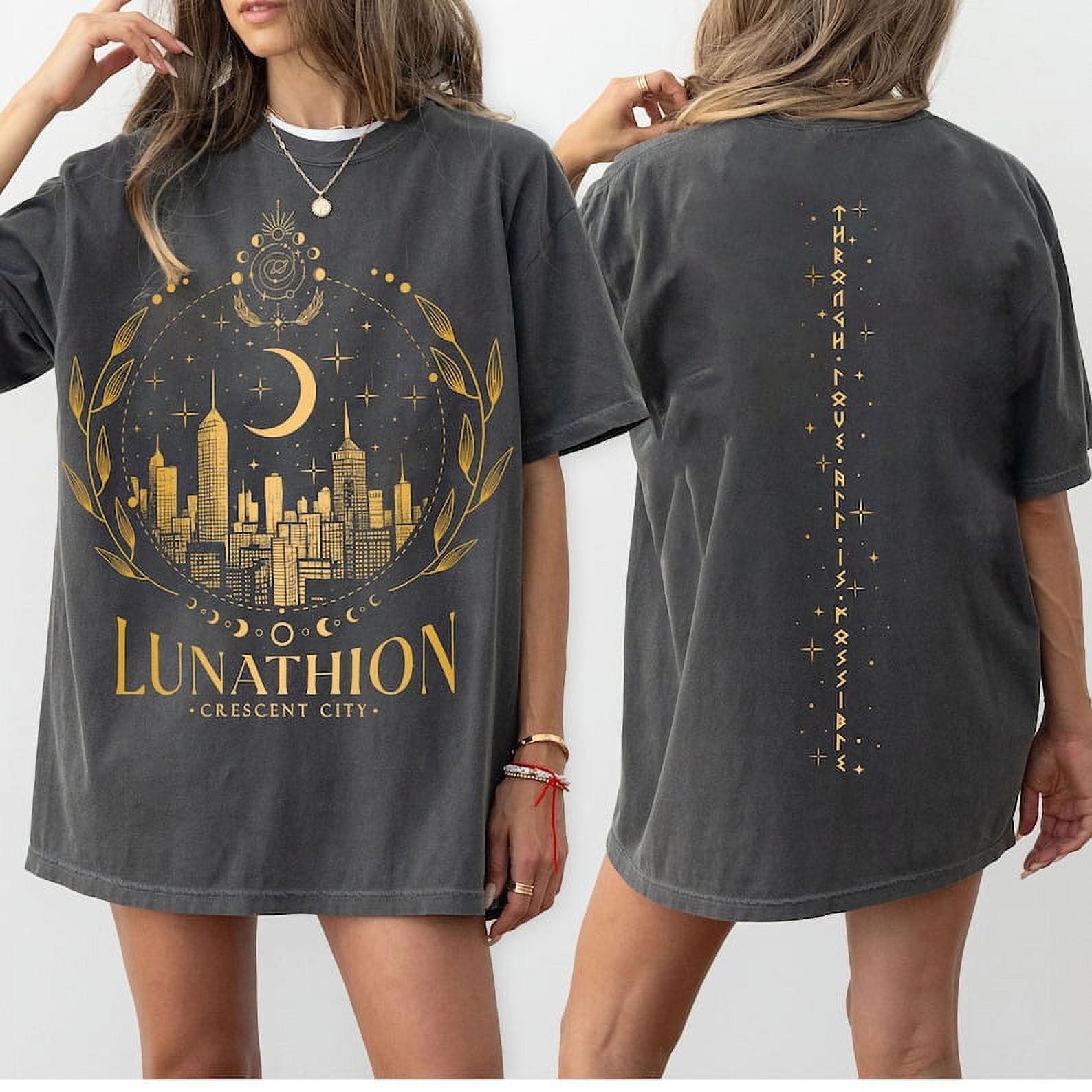 Crescent City Lunathion Sweatshirt, Bryce Tattoo Shirt, Bryce Quinlan