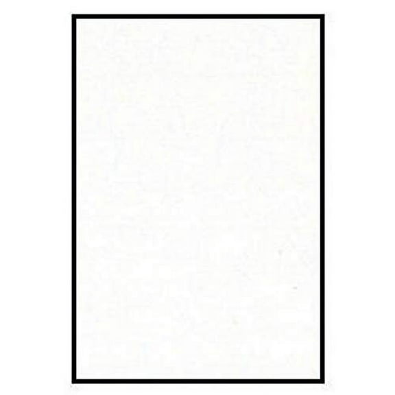 Crescent Colored Mat Board 14 ply - 32 x 40 inches - Pack of 10 - White