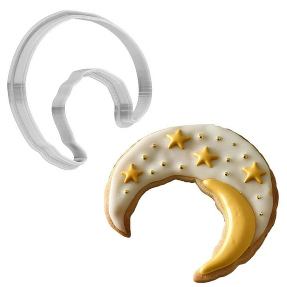 Crescent Cookie Cutter 4 Inch Made in USA by WONDERTORY