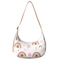 thumbnail image 1 of Crescent Crossbody Bag Rainbow Cartoon Sling Bag for Unisex Women Men Casual Dumpling Bag Casual Handbag Adjustable Strap, 1 of 5
