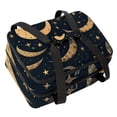 thumbnail image 1 of Crescent Double Layered Insulated Refrigerated Large Capacity Lunch Bag with Two Compartments - Carry by Hand - 7.1x11.4x16.1 Inches, 1 of 6