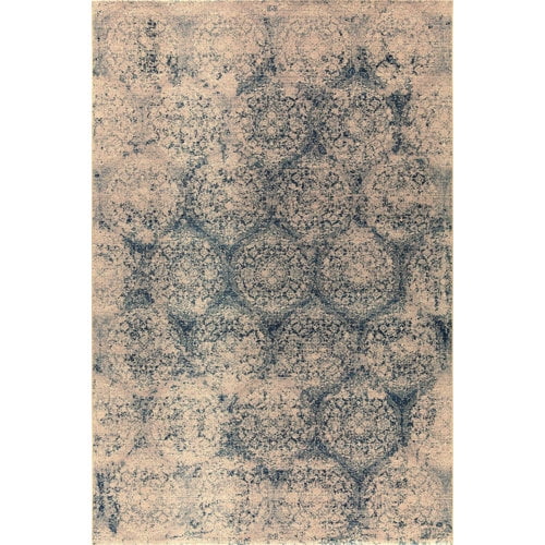 Crescent Drive Rug Company Brilliant Blue/Beige Area Rug