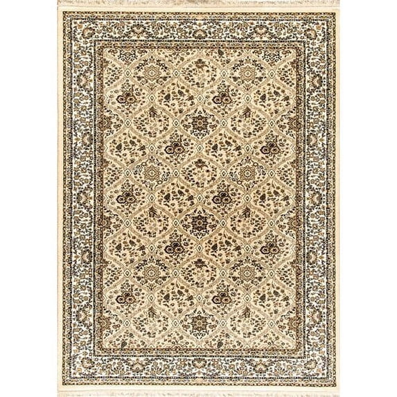 Crescent Drive Rug Company Cirro Evans Wool Latte Area Rug