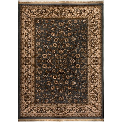 Crescent Drive Rug Company Cirro Fisher Wool Grey/Ivory Area Rug