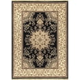 thumbnail image 1 of Crescent Drive Rug Company Cirro Oakland Wool Black/Beige Area Rug, 1 of 2