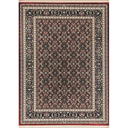 Crescent Drive Rug Company Cirro Wheeler Wool Red/Brown Area Rug