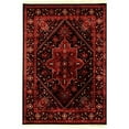 thumbnail image 1 of Crescent Drive Rug Company Crown Red/Black Area Rug, 1 of 1