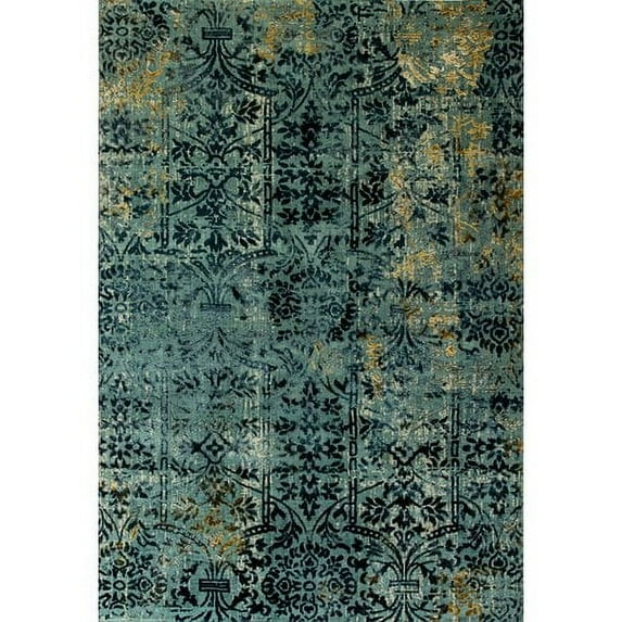 Crescent Drive Rug Company Quartz Blue Area Rug