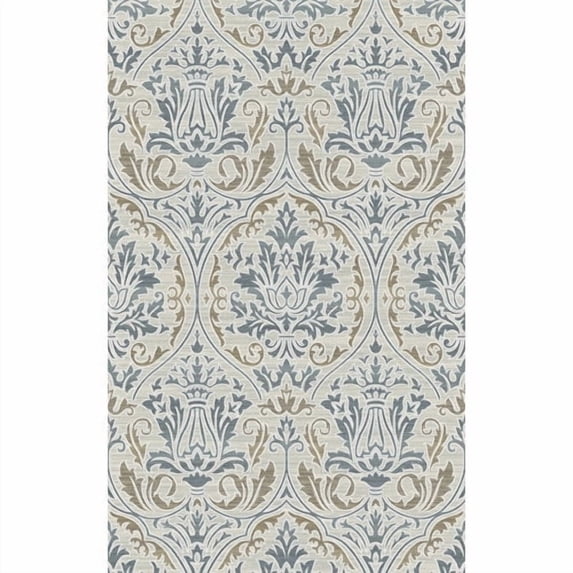 Crescent Drive Rug Company Royal Treasure Blue/Mocha Area Rug